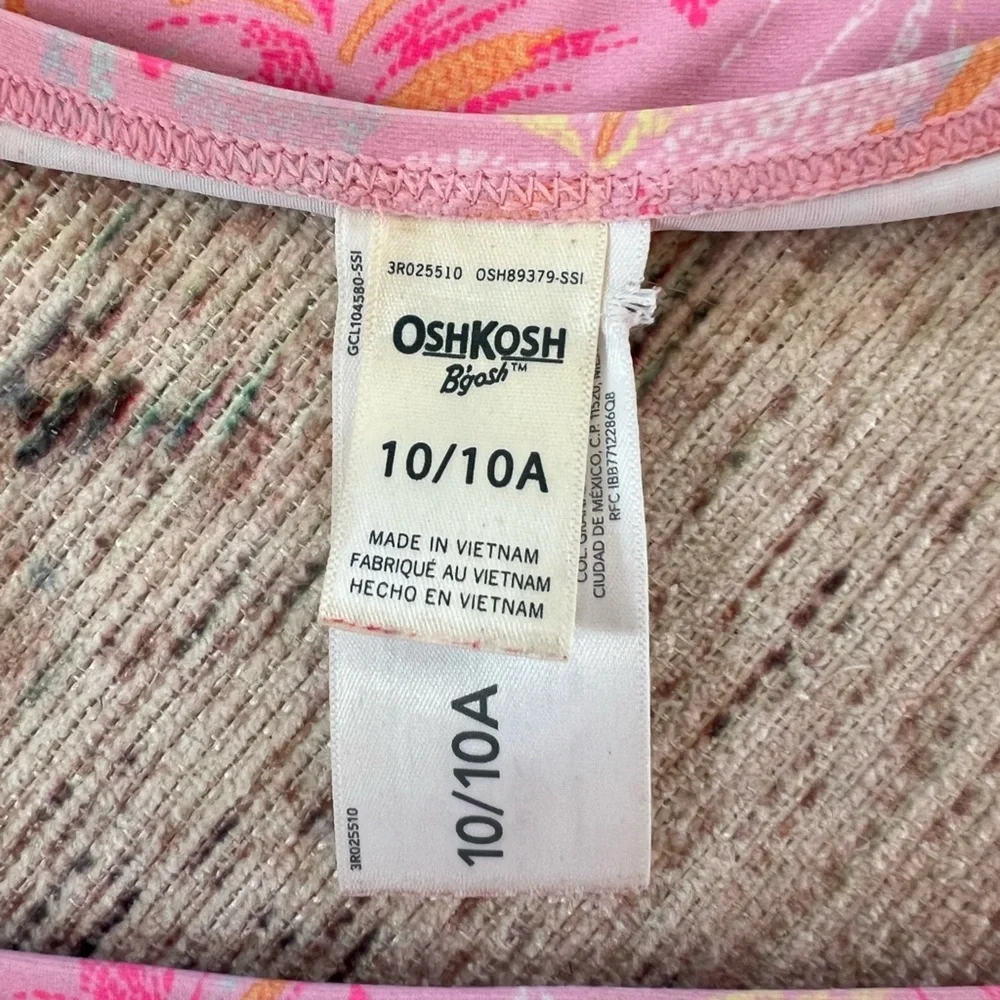 OshKosh B'gosh Pink and Yellow Kids Bikini